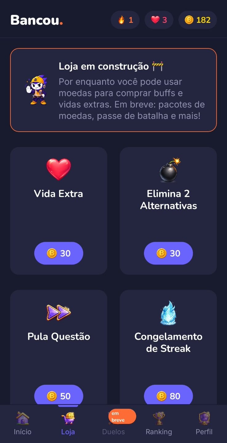 Bancou — achievements